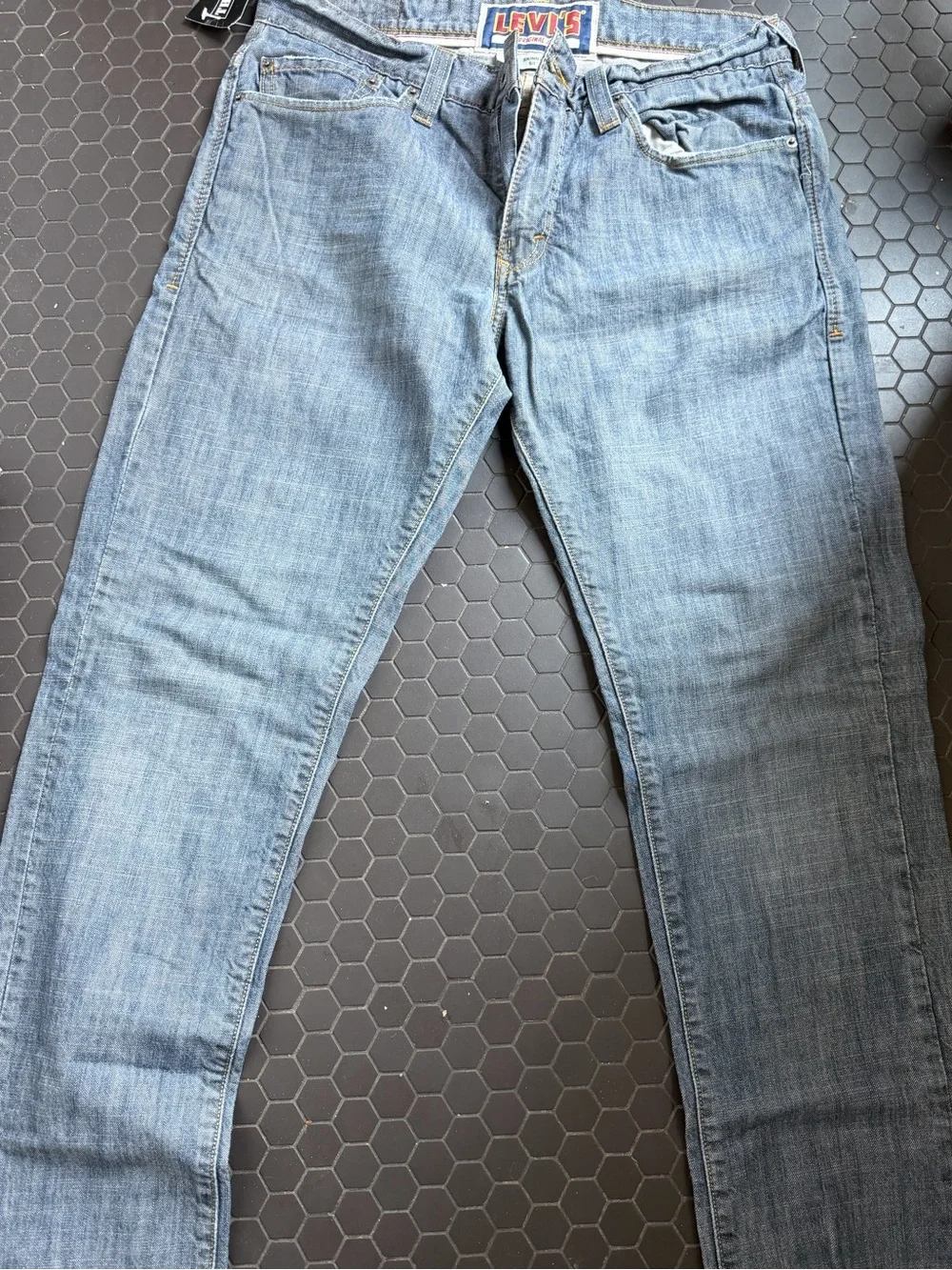 Levi's Men's Skinny Jeans - Medium Blue Denim